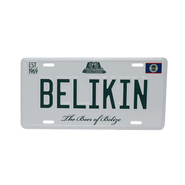 Belikin License Plate