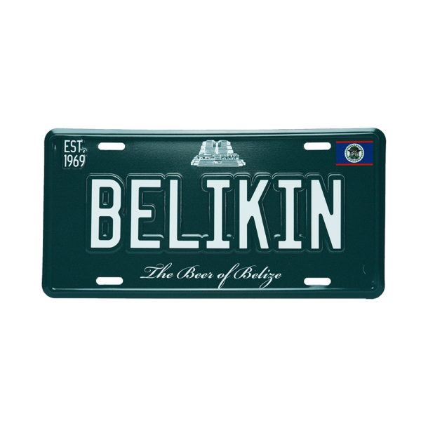 Belikin License Plate